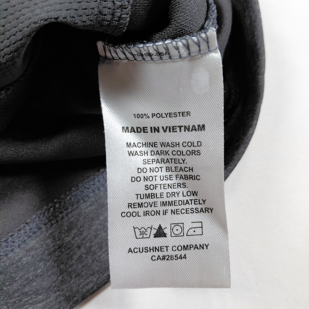 FootJoy Mens Large Gray Heathered Jenks Golf Trojan Hoodie Sweatshirt L - Picture 5 of 13